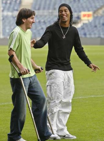 messi et ronaldinho